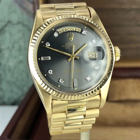 authentic 1976 14k gold rolex day-date|old Rolex watches for sale.